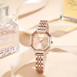 GIORDANO Women Dial & Stainless Steel Bracelet Style Straps Analogue Watch GZ-60113-22-image-50