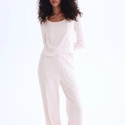 H&M Cotton Pointelle Pyjamas image 2