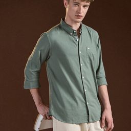 THE BEAR HOUSE Men Slim Fit Opaque Casual Shirt-picture-14