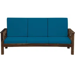 Lazi Blue Polyester Sofa Cover image 1