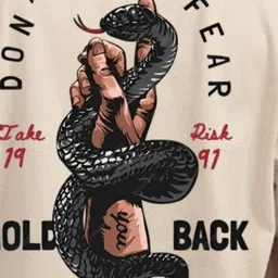 BDSQUARE Men Applique T-shirt image 3