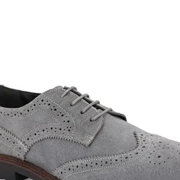 CARLO ROMANO Men Formal Leather Brogues Shoes image 3