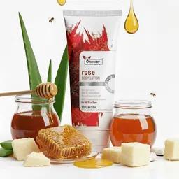 Oneway Happiness Rose Body Lotion With Aloe Vera - 100 ml-picture-17