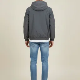 Mast & Harbour Men Solid Puffer Jacket image 3