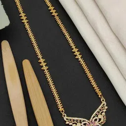 Princy Enterprise Gold-Plated Brass Necklace-picture-18