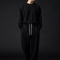 CLOTH N CODE Men Relaxed Loose Fit Trousers image 2