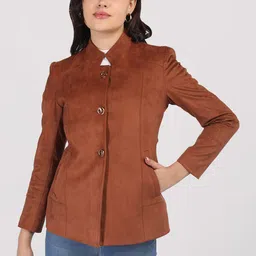 PROTEX Women Single-Breasted Overcoat-picture-30
