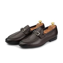 CORDWAINERS Men Leather Formal Loafers-picture-18