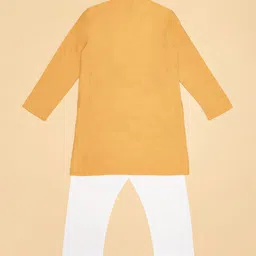 indus route by Pantaloons Boys Floral Regular Kurta with Pyjamas image 3