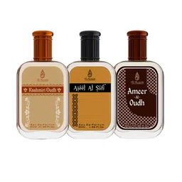 Al-Nuaim Set Of 3 Aseel Al Sufi, Kashmiri Oudh & Ameer Al Oudh Eau De Parfum - 50 ml Each image 5