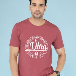 NOBLE HUSTLE Typography Printed Short Sleeves Cotton T-shirt-picture-33