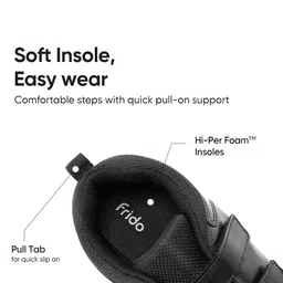 FRIDO Kids Textured Velcro Sneakers image 4