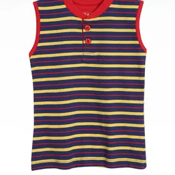 Pubu Boys Striped T-shirt with Shorts image 4