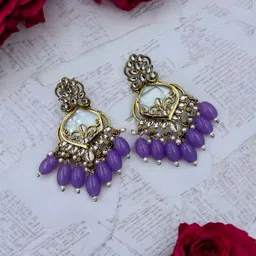 Women Click Geometric Drop Earrings-picture-20