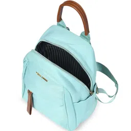 PELLE LUXUR Women Solid Small Backpack image 5