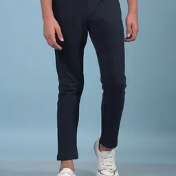 Crimsoune Club Boys Solid Mid-Rise Slim-Fit Track Pants-image-55