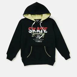 Gini and Jony Boys Printed Hooded Sweatshirt-picture-16