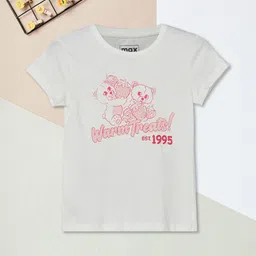 max Girls Printed Cotton T-shirt-picture-22