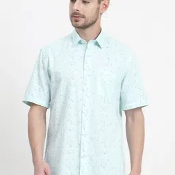 JADE BLUE Men Floral Opaque Printed Casual Shirt-picture-24