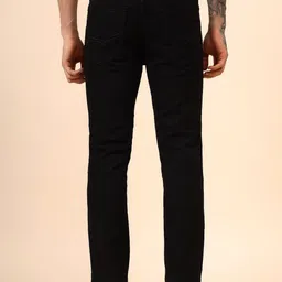 Cantabil Men Comfort Regular Fit Mid-Rise Clean Look Stretchable Jeans image 2