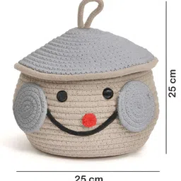 Myntra Elegant Homes Beige Reusable Multi-Utility Organisers image 3