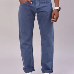V-Mart Men Slim Fit Mid-Rise Light Fade Stretchable Jeans-picture-25