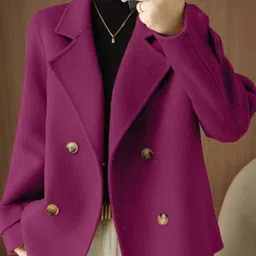 StyleCast Women Spread Collar Pea Coats image 2