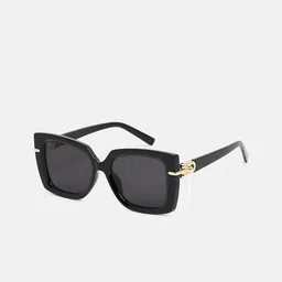 French Accent Men Rectangle Sunglasses with Polarised Lens image 2