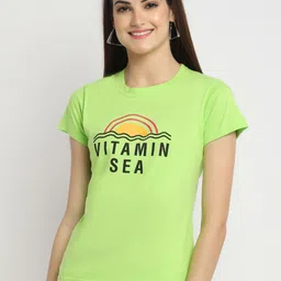 Tromko Women Typography Printed T-shirt image 3