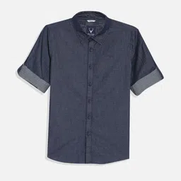 Allen Solly Junior Boys Spread Collar Abstract Printed Cotton Casual Shirt-picture-42