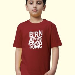 Friskers Boy Printed Round Neck Relaxed Fit Cotton T-shirt-picture-28
