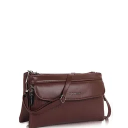 LADY QUINTON Women PU Structured Sling Bag with Tasselled-picture-33