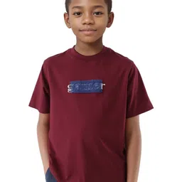 RARE ONES Boys Typography Printed Round Neck Cotton T-shirt-picture-39