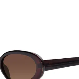 Woggles Unisex Beach Aura Oval Sunglasses with UV Protected Lens WONB-POV-56205C5 image 3