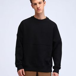 Flying Machine Men Cotton Solid Round Neck Long Sleeves Pullover Sweatshirt-picture-16