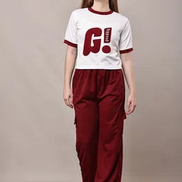 R Cube Graphic Printed T-Shirt With Trousers Co-Ords-picture-40