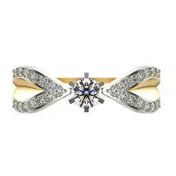 VALANOVA Women Yellow Ring Diamond-picture-11