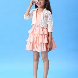 Macwin Crepe A-Line Mini Dress-picture-53