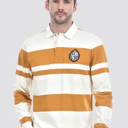 Numero Uno Men Striped Sweatshirt-image-1