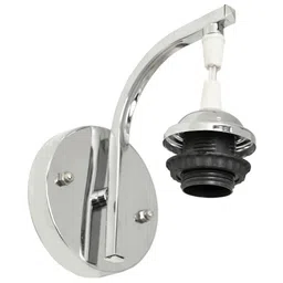 1ST TIME White & White Textured Metal Traditional Wall Lamp image 3