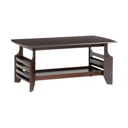Royaloak Brown Wooden Rectangle Top Coffee Table image 3