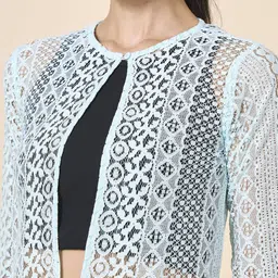 Style Quotient Women Button Shrug image 3