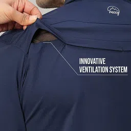 Reccy Men Long Sleeve Ventilated Breathable 4-Way Stretch Sun Protected TechFlex Cargo Shirt image 3