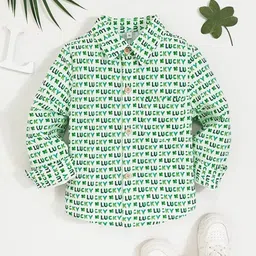 YK Boys Printed Casual Shirt image 5