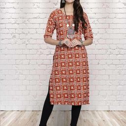 Ethnic basket Women Multicoloured Kurtas-picture-19
