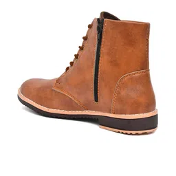 ARIWA Men High-Top Block Heeled Boots image 5
