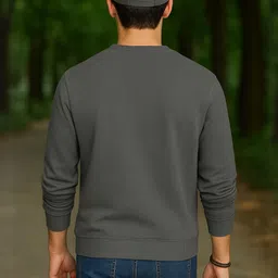 Moda Rapido Men Round Neck Long Sleeves Sweatshirts image 3