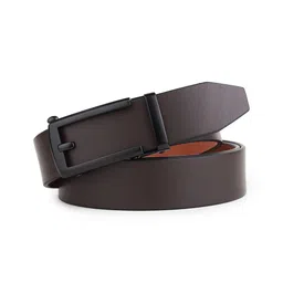 The Roadster Lifestyle Co. Men Textured Leather Belt-picture-22