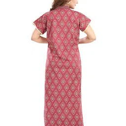 TRUNDZ Printed Maxi Nightdress image 3