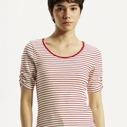 Levis Striped Round Neck Slim Fit T-shirt-picture-16
